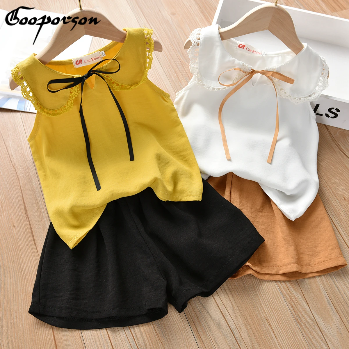 

Girls 'summer Clothes Suit 2019 New Children's Fashion Dress Kids Girls Chiffon Blouse and Pants Clothes Sets