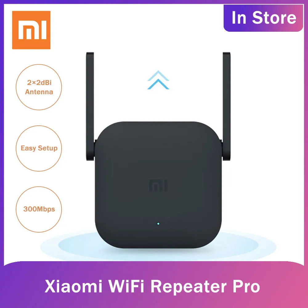 Wifi Router Amplifier Extender Mi-Repeater Xiaomi Pro 300M Wireless Roteador-2 Hot-Sale