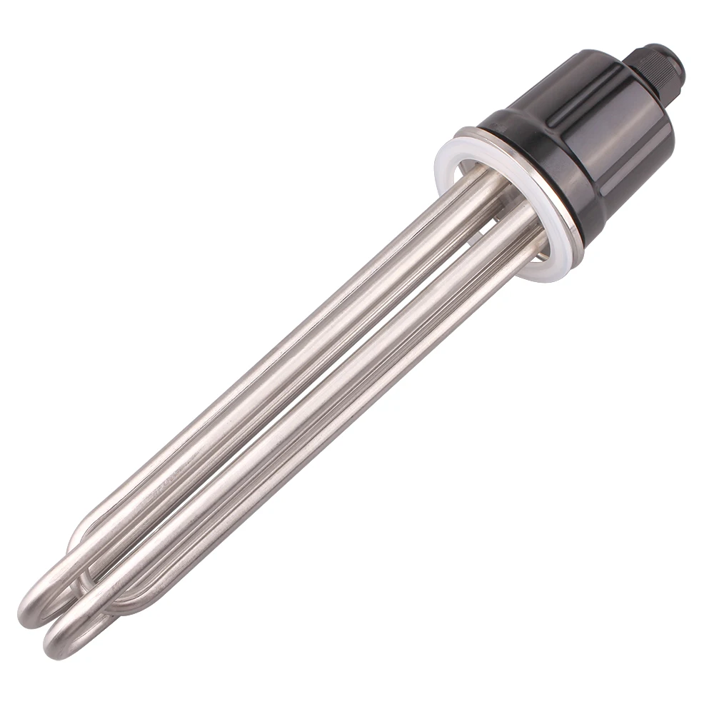 Tubular Heater DERNORD 2 Inches Tri-Clamp SUS304 3/4.5/6/9/12kw Immersion Water 220V 380V