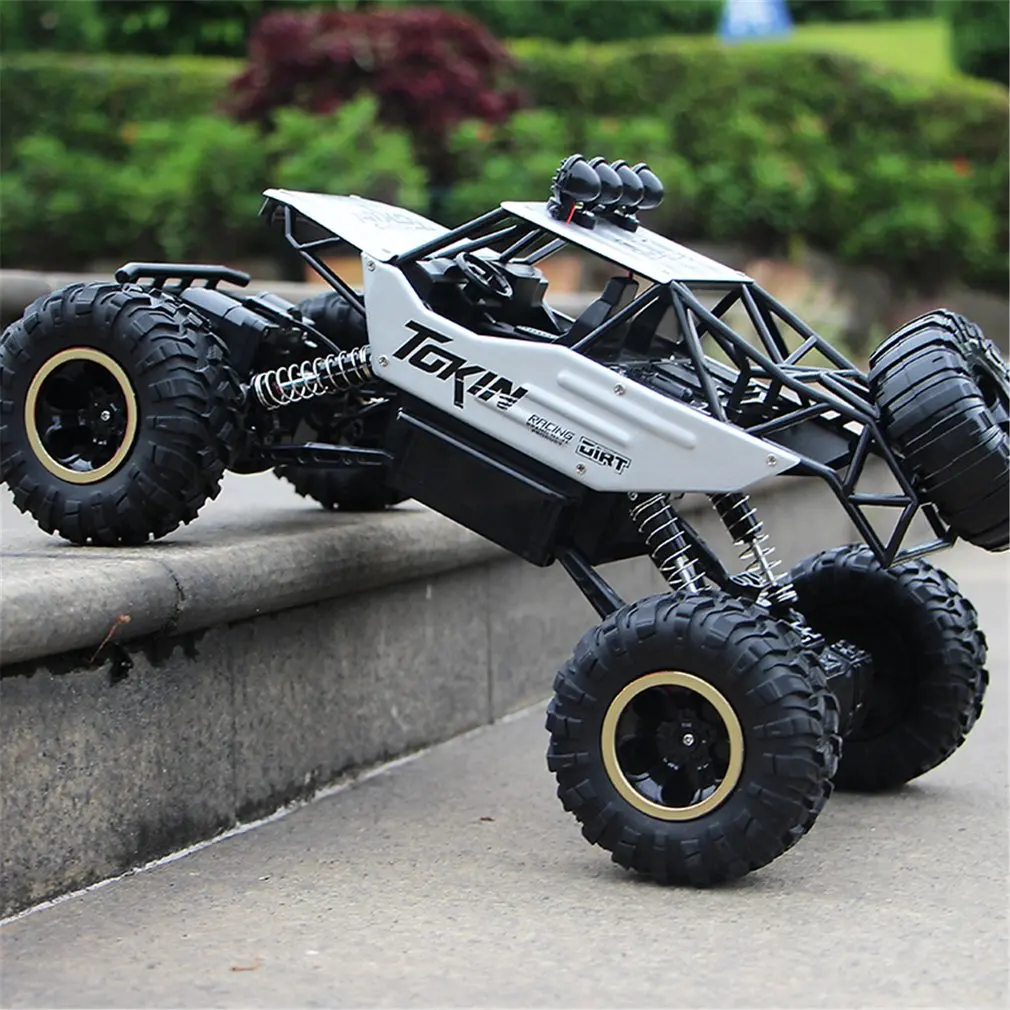 HOT1: 12 2,4 ГГц 4WD RC автомобиль внедорожный Багги сплав Материал высокая скорость RC альпинистский автомобиль дистанционного управления игрушки подарок для детей