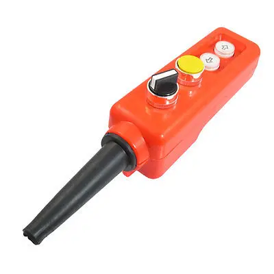 

Hoist Up-down Control Station 3 Position Yellow Momentary Push Button Switch