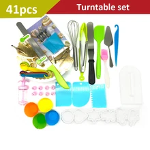 41 шт./компл. для украшения торта Профессиональный кекс украшения набор для выпечки уп Обледенение шпатель Кондитерские инструменты