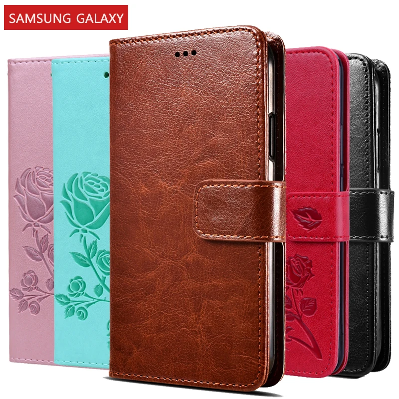 Flip Wallet Case For Samsung Galaxy A501 A60 A50 A10 A20 A30 A40 A70 E S A2 Core Screen Protector PU Leather Cover Capa | Мобильные
