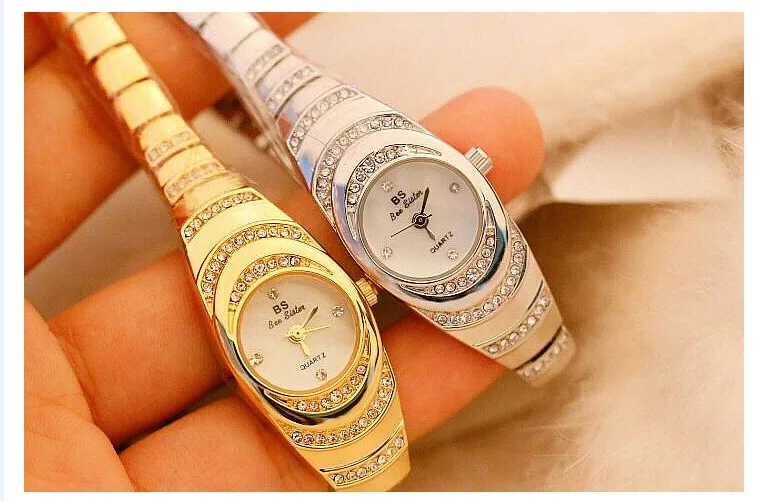 Women Watches Luxury Brand Dress Casual Quartz Small Dial Ladies Wrist Watches Rhinestone Rose Gold Watches for Women 2022