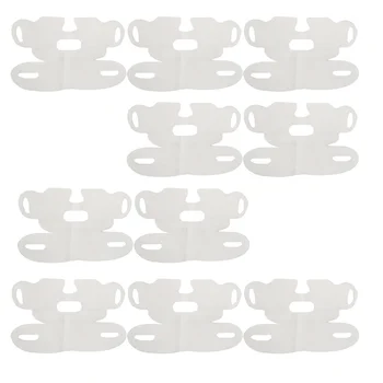 

10Pcs V Face Masks V-shape Chin Line Masks Moisturizing Masks for Women Girls