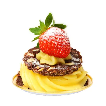 

100pcs High qualtiy black gold aluminum foil 20ml dessert cake cup BBQ party favors food fruit small disposable tableware plate