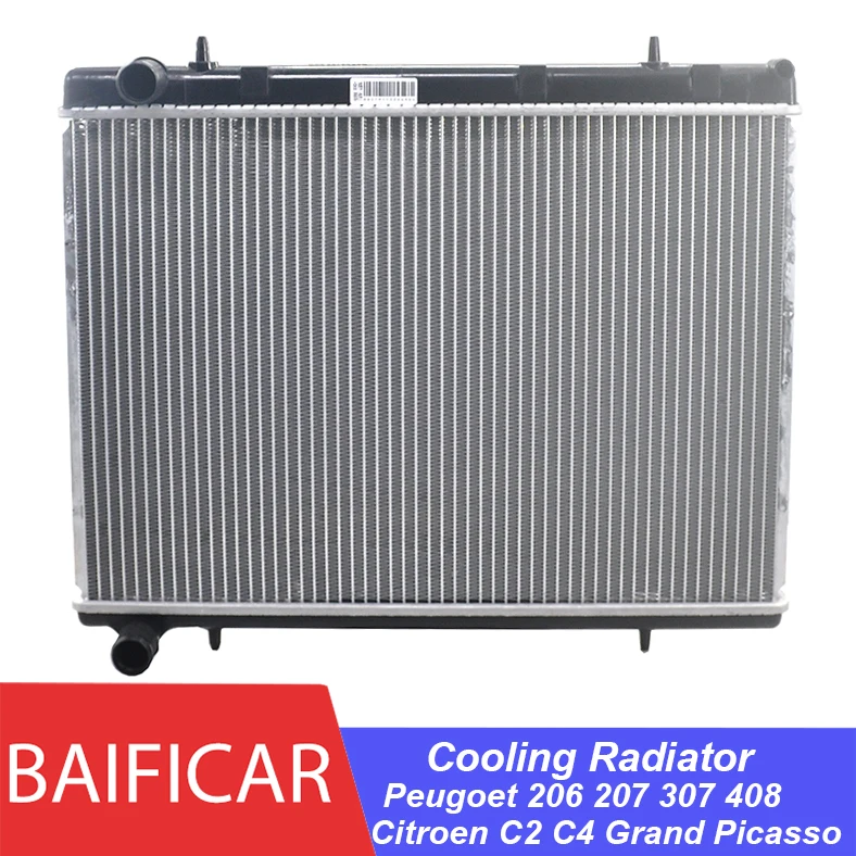 Baifar Новый радиатор охлаждения двигателя 1330K1 1330F6 для Пежо 206 207 307 408 508 Citroen C2 C4 C5 Grand