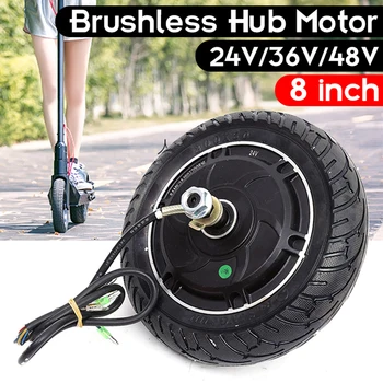 

24V 36V 48V Bicycle Accessories Electric Scooter Hub Wheel Brushless Motor Toothless For Men Women