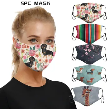 

5pc Mouth Cover For Protection Facemask Washable Earloop Mascherine Mascarilla Reutilizable Mondkapjes Herbruikbaar Tapabocas