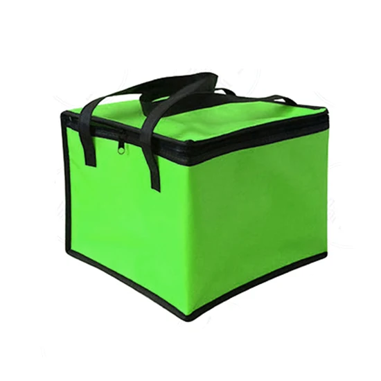 1 шт., сумки для хранения льда из алюминиевой фольги, изолированные пляжные сумки для еды, термосумки, прочные уличные коробки, складная сумка-холодильник, сумка для ланча и пикника - Цвет: Fruit green