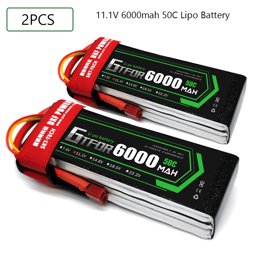 GTFDR 3S 11 1 V 6000mah 50C-100C Lipo батарея XT60 T Deans XT90 EC5 50C для гонок FPV дронов самолетов