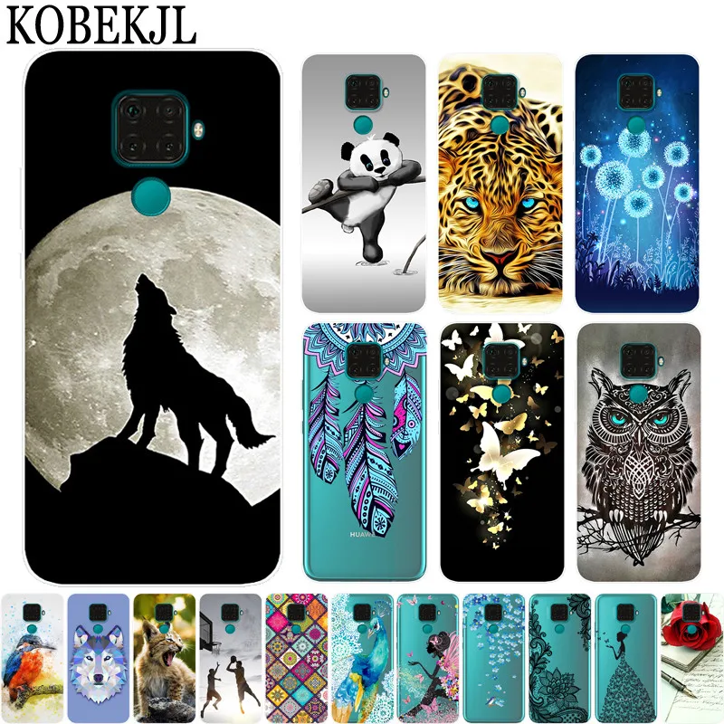 

Soft Case Huawei Mate 30 Lite Case Silicone Cute Cartoon TPU Bag Phone Case For Huawei Mate 30 Lite 30Lite Mate30Lite Case Cover