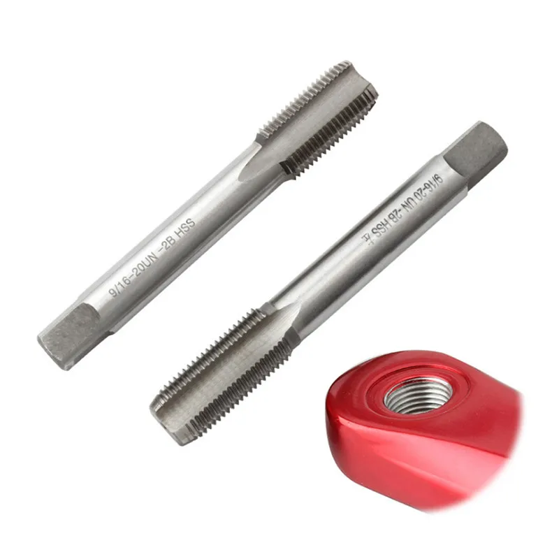 

1 Pair Right Hand And Left Hand Thread Tap Bike Tool Kit Practical Bike Pedal Bushing Supplies Bike Bicycle Crank Repair Tools
