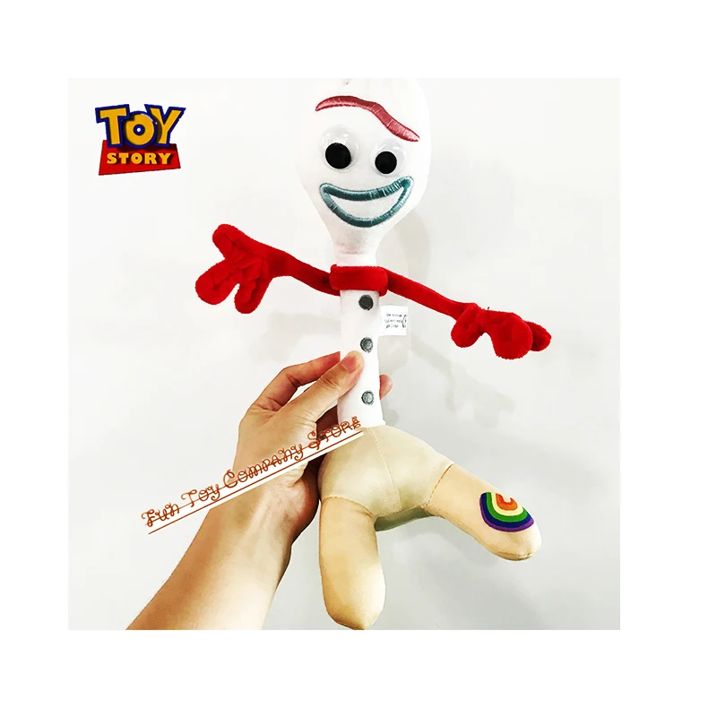 

Free shipping Hot Cartoon Movie Toy Story 4 Plush Toys Forky Soft Plush Stuffed Doll Anime Action Figure Toy Children Kids