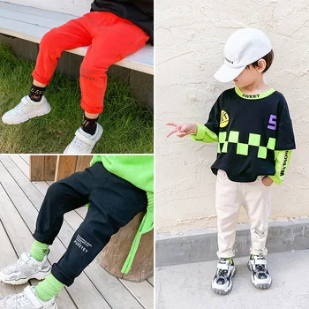 

Boy's pants spring and autumn casual pants children's foreign style spring boy's clothing 2020 new trend
