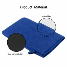 

Faster Car Wash Gloves Microfiber + Clay Bar Clay Bar Mitt Detailing Cleaning