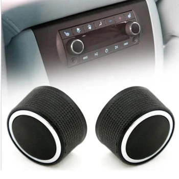 

2pcs Car Volume Adjustment Knob 2291-2547 For Chevrolet Avalanche Silverado Suburban Tahoe GMC Sierra Yukon Cadillac Escalade