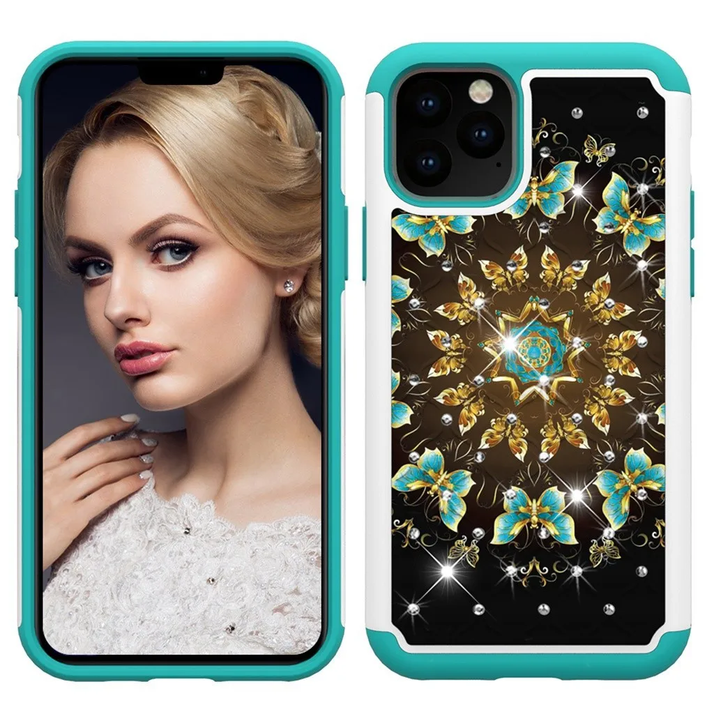 Dream Crystal Style Phone Case For iPhone 11Pro Max Dirt-resistant Slim Fashion Soft Cases Shockproof Dust-proof Phone Case