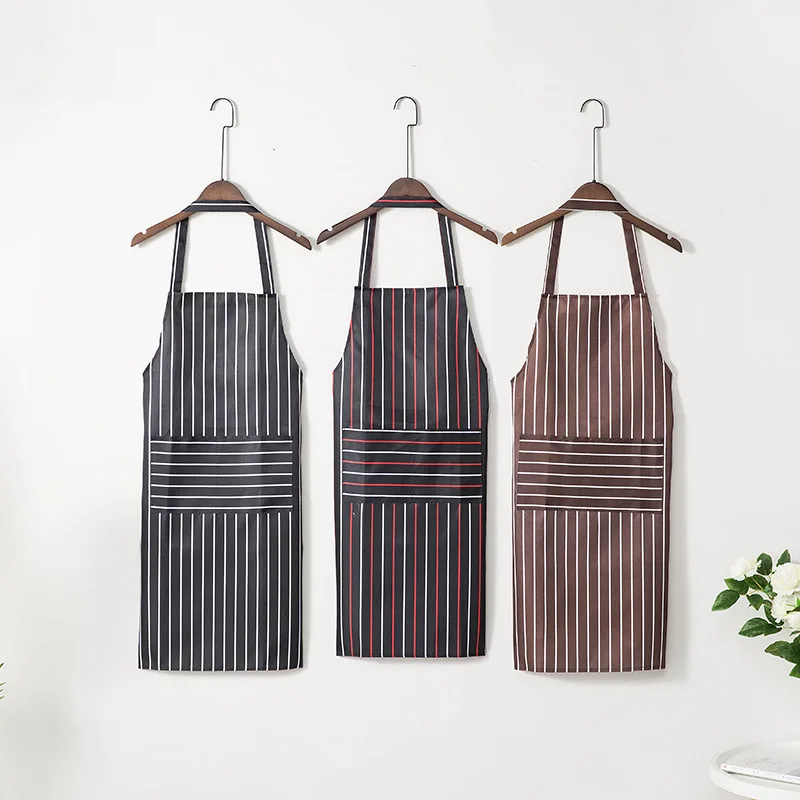 

Kitchen Cooking Apron Thickened Waterproof And Antifouling Four Seasons Universal Kitchen Home Cooking Apron Stylish & Beautiful