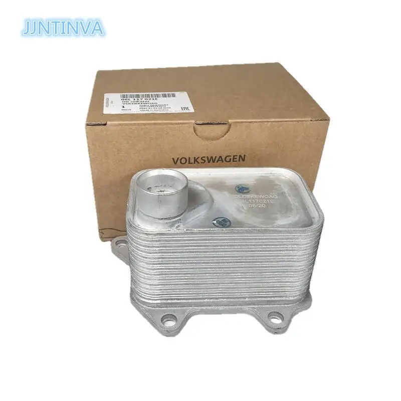 Масляный фильтр 06L117021E 06L117021C масляный радиатор для Volkswagen Scirocco Tiguan Audi A4 A5 Q5 Q7 TT EA888