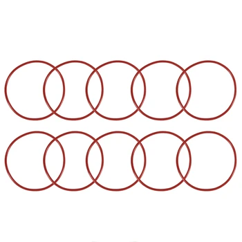 

10 PCS Red Silicone O Ring Oil Seals Seals Washers 70 mm x 2.5 mm