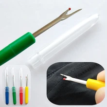 Herramienta de puntadas puntiagudas para manualidades, cortador de hilo, Destripador de costuras, punto de cruz, herramientas y accesorios de coser, mango de plástico seguro