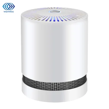 

Air Purifier for Home HEPA Filters Desktop Air Filtration Remove Formaldehyde Smoke Dust PM2.5 Negative Ion Generator