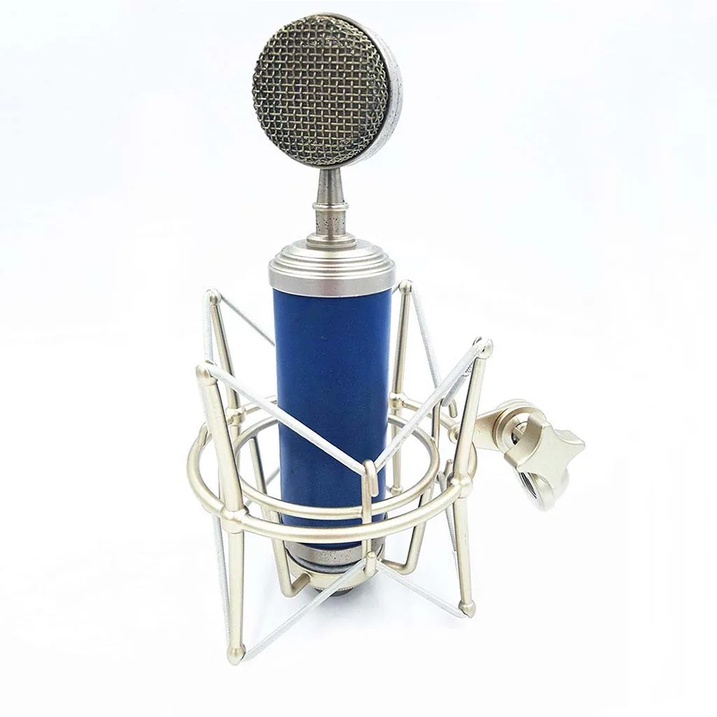 

Silver Microphone Mic Shock Mount Holder for Sound Studio Recording