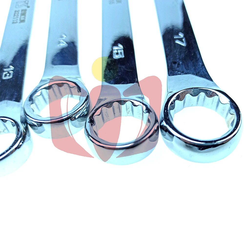 6mm-24mm Combination Spanner Set Chrome Vanadium Steel Professional Ratchet Wrench Set Hand Repair Tools Kit