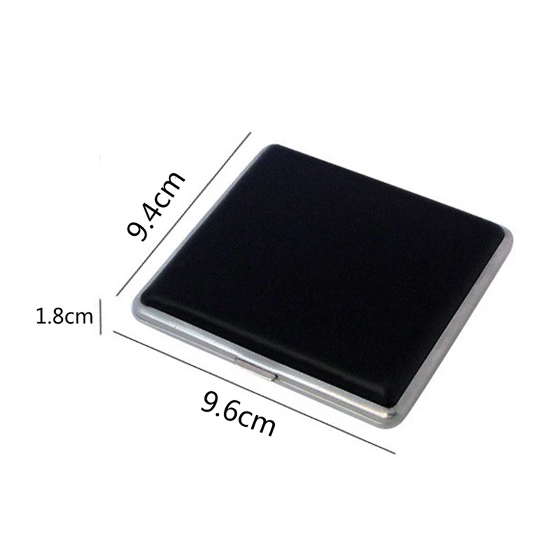 Leather Cigarette Case Hold Men's Gift Cigarette Box Business Men Cigar Case Gadget For Smoker Smoke Tools