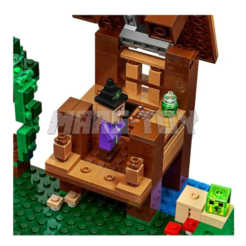 The Witch Hut Building Blocks With Alex Action Figures Compatible 21133 Bricks Set Toys The Witch Hut Building Blocks With Alex Action Figures Compatible 21133 Bricks Set Toys