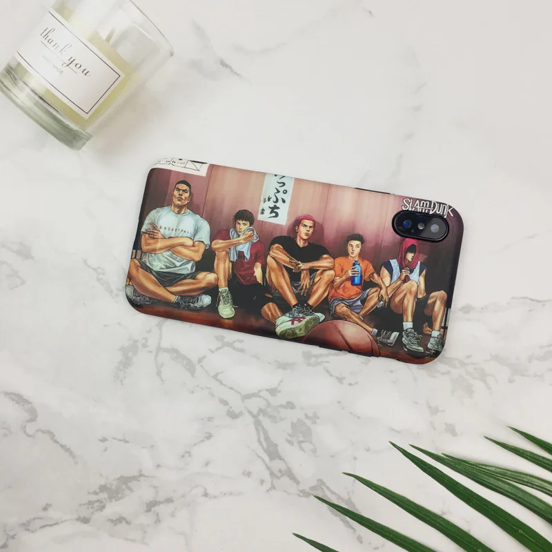 Аниме Slam dunk Hanamichi Kaede баскетбольный чехол для телефона для iPhone 7 6s 6 Plus X XR 11 Pro xs max чехол силиконовый для iPhone 8 чехол