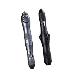 Spinner multifonction, stylo tactique d'auto défense, lampe de poche, brise verre d'urgence, survie en plein air, outils EDC 