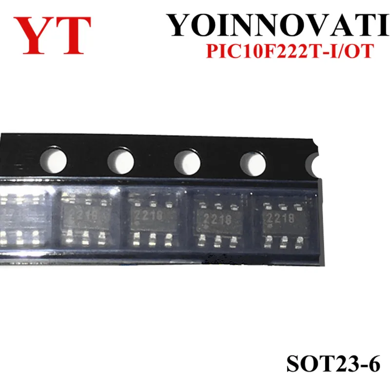 10pcs/lot PIC10F222T-I/OT  PIC10F222 10F222 SOT23-6 IC  best quality.