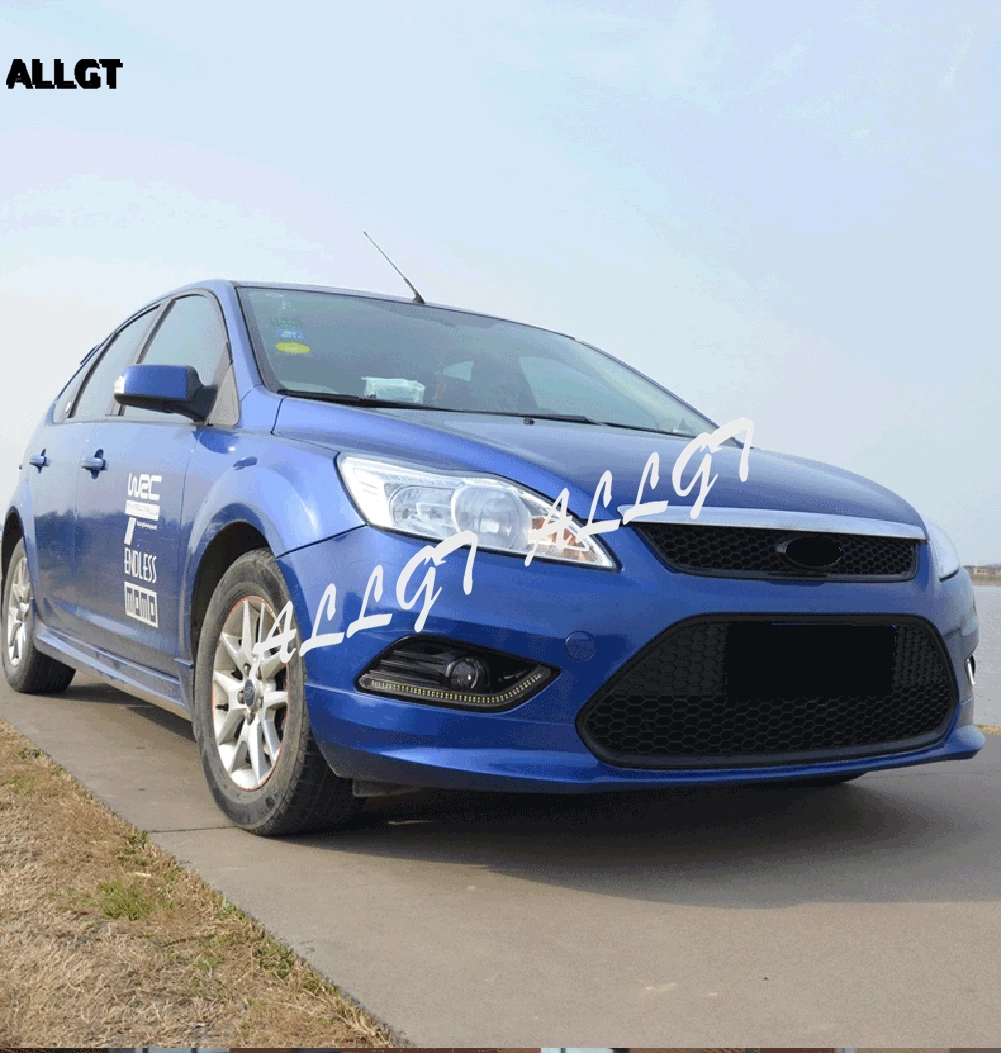Для Ford Focus хэтчбек седан 2009 2010 2011 2012 передний Гилл+ нижняя решетка бампера соты