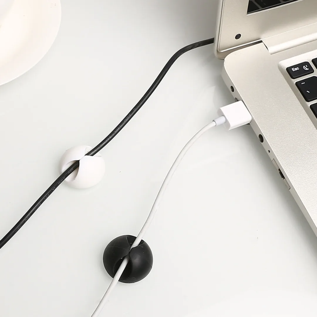 Автомобильные кабельные стяжки для дома и офиса, 6 шт., автомобильный usb-кабель на лобовое стекло, липкий зажим, держатель шнура, стол, самоклеющийся