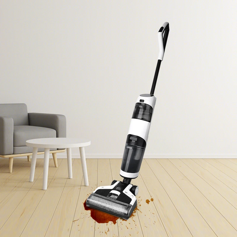 New Upgraded Intelligent Floor Scrubber Cordless Wet Dry Vacuum Cleaner -  AliExpress