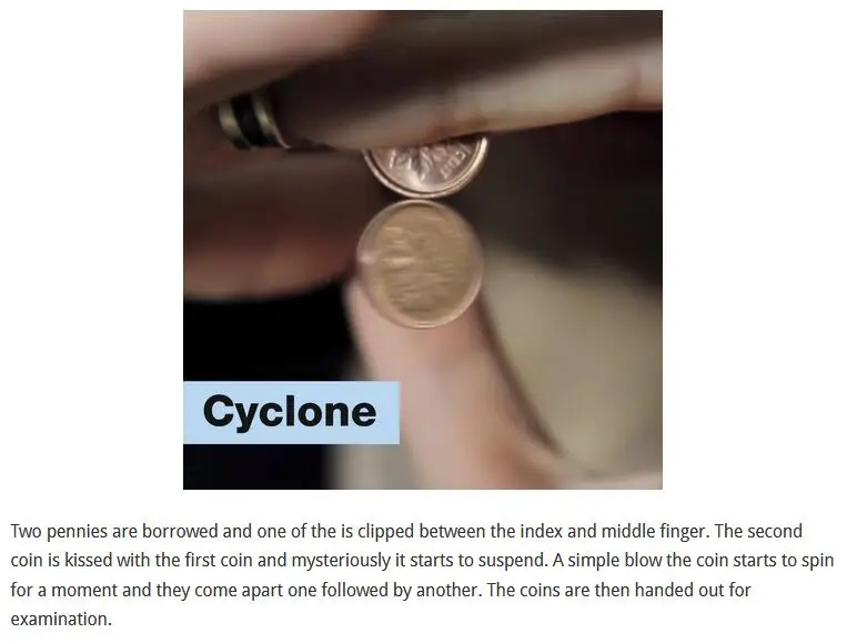 

Cyclone by G Magic Instructions Magic trick