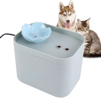 

Cat Water Fountain Automatic Circulation Fountain Water Dispenser Water Feeder for Pet Cat Dog Kitten (Sky-blue)