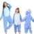 Мальчик Девочка Стежок Единорог Пижамы Onesie Дети Кигуруми Аниме Панда Пижама Зима Теплая Женская ночная рубашка Unicornio Пижамы Комбинезоны