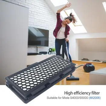 

1PC Vacuum Cleaner HEPA Filters ABS Dust Collector for Miele S4000/S5000 Sweeper High Efficiency Replacement Accessories