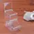 Samll Animal Automatic Pet Food Feeder Хомяк Прозрачный Пластик Простота Прозрачный Сильный Прочный Дозатор Фидер