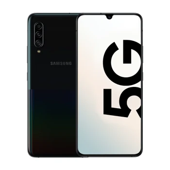 Перейти на Алиэкспресс и купить Samsung Galaxy A90/a9080 8 ГБ/128 ГБ полный экран 5G мобильный телефон большой экран отпечатков пальцев двойная карта двойной ожидания