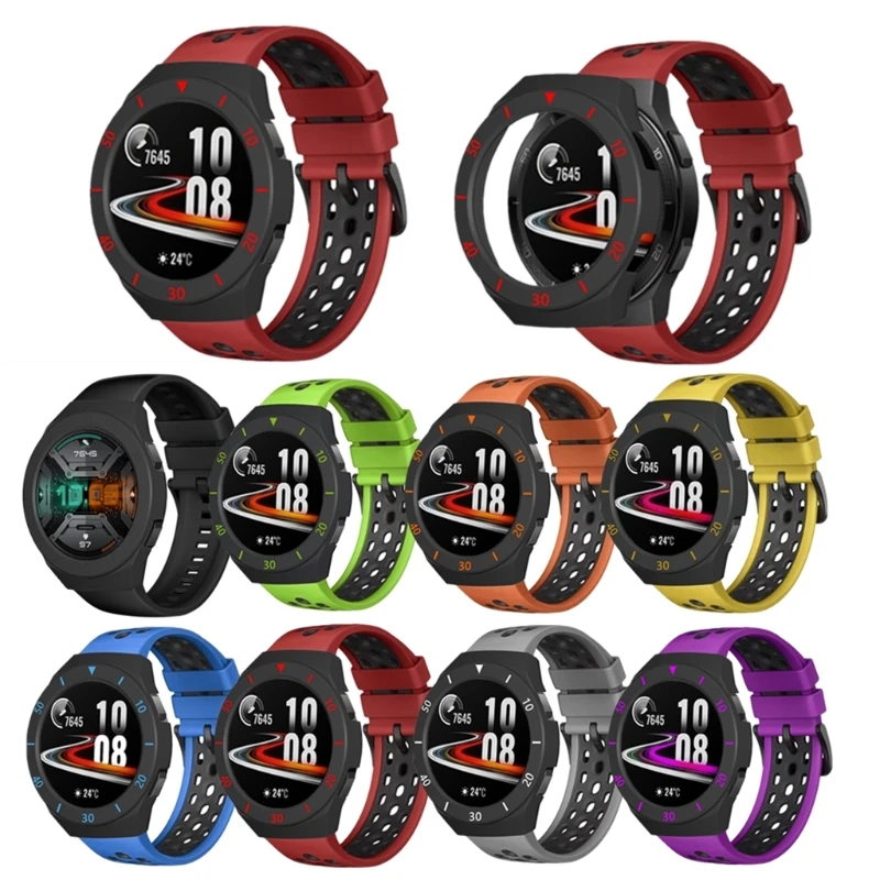 

For Hua wei Watch GT2e GT 2e Case- Protector Strap Case- Smart Accessories