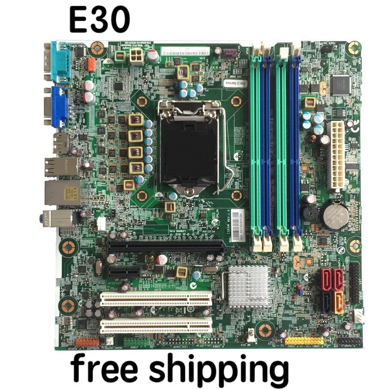 

For Lenovo Thinkstation E30 Motherboard 03T8244 Mainboard 100%tested fully work