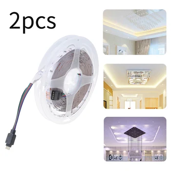 

10M 5050 RGB Flexible LED Light Strip Color Changing Lighting Decor 300LEDs Kit + 44 Key Remote Controller