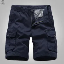 Мужские шорты-карго в стиле милитари, новые армейские камуфляжные тактические шорты, мужские хлопковые свободные рабочие повседневные шорты, размер 38