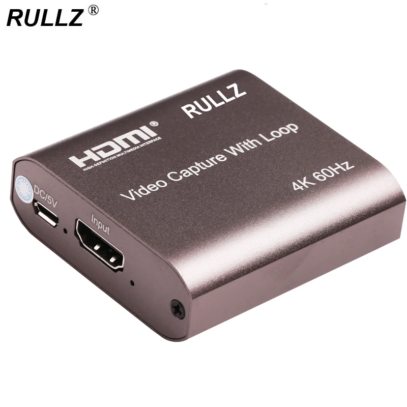 Карта захвата видео 4K 60 Гц с разъемом HDMI на USB 3 0 2 видеорегистратор 1080P кадр/сек