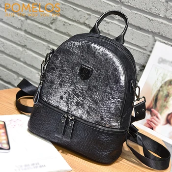 

POMELOS Backpack Women Bagpack New Backpacks High Quality Synthetic Leather Back Pack Fashion Small Woman Backpack Female