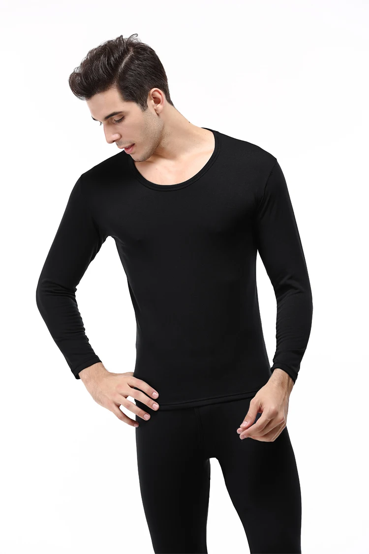 Popular 2019 New Winter Men Thermal Underwear Sets Elastic Warm Fleece Long Johns for Men Polartec Breathable Thermo Underwear Suits